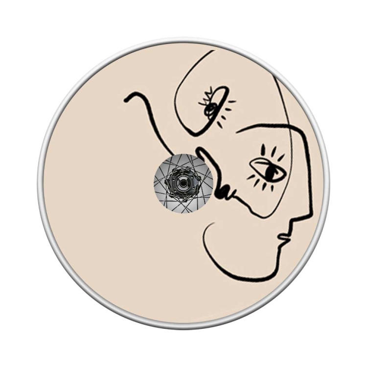 Wheel covers Abstract faces