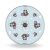 Wheel covers Little panda with balloon