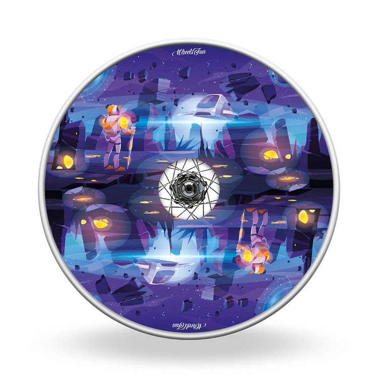 Wheel covers Alien planet