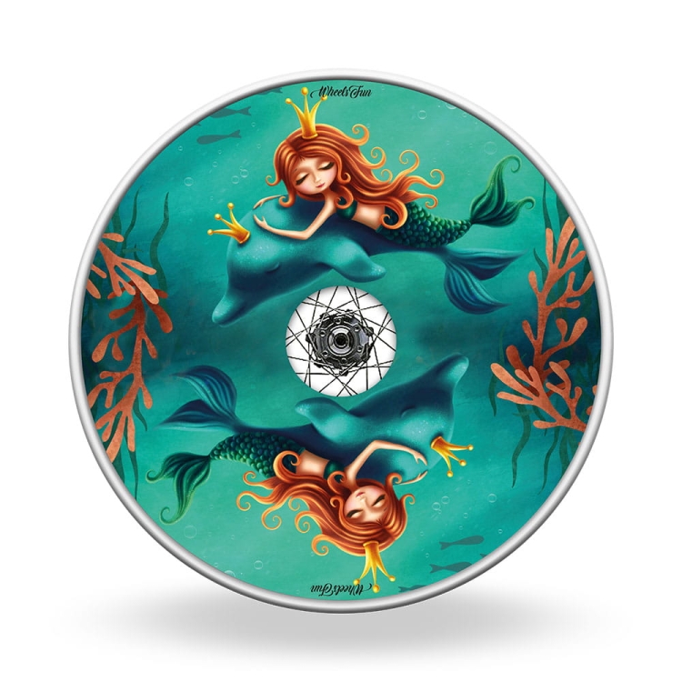Wheel covers Mermaid and dolphin