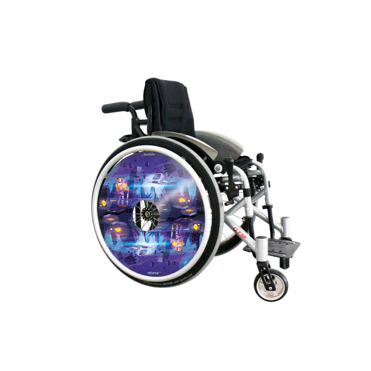 Wheel covers Alien planet