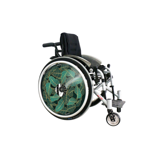 Wheel covers Leaves with a golden accent