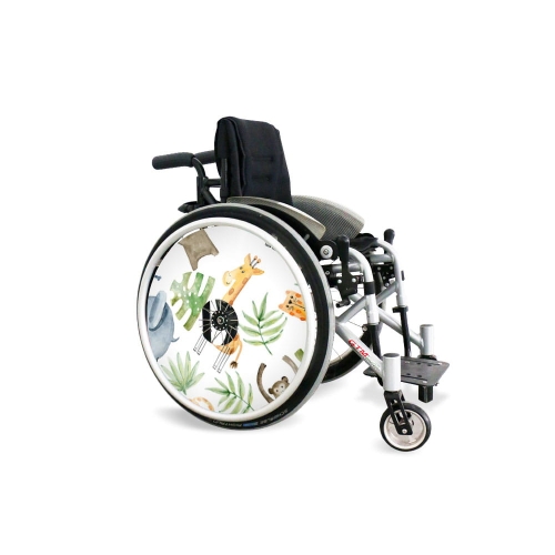 Wheel covers Giraffe no.2