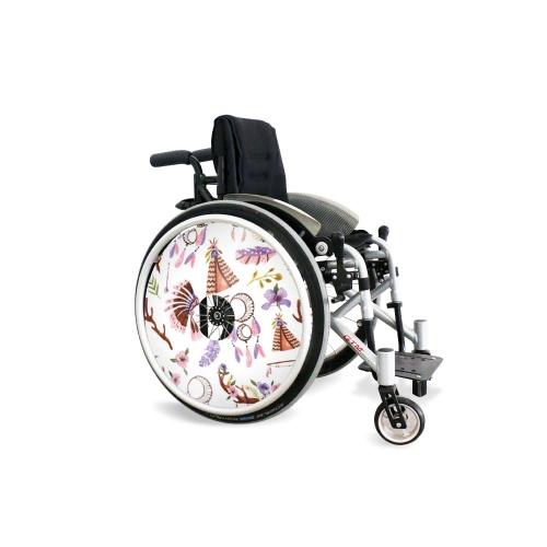 Wheel covers Boho style