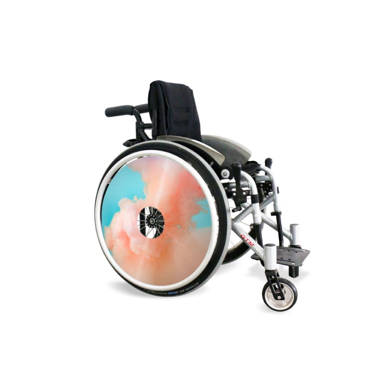 Wheel covers Colorful smoke no.2