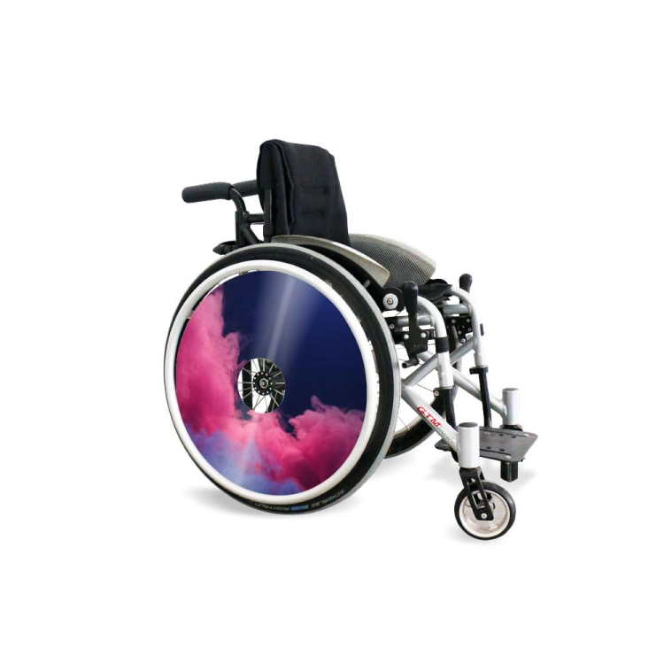 Wheel covers Colorful smoke no.1