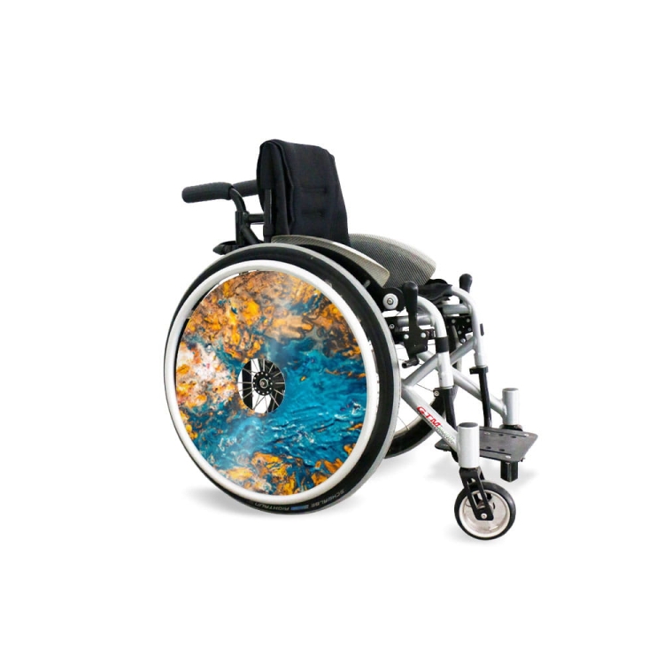 Wheel covers Colorful splash no.2