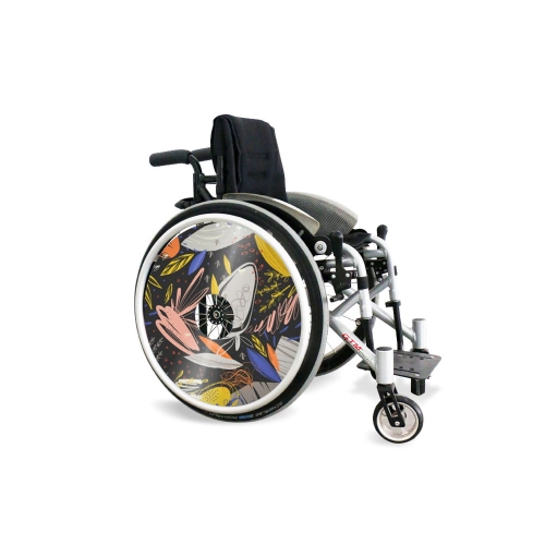 Wheel covers Colorful pattern no.2