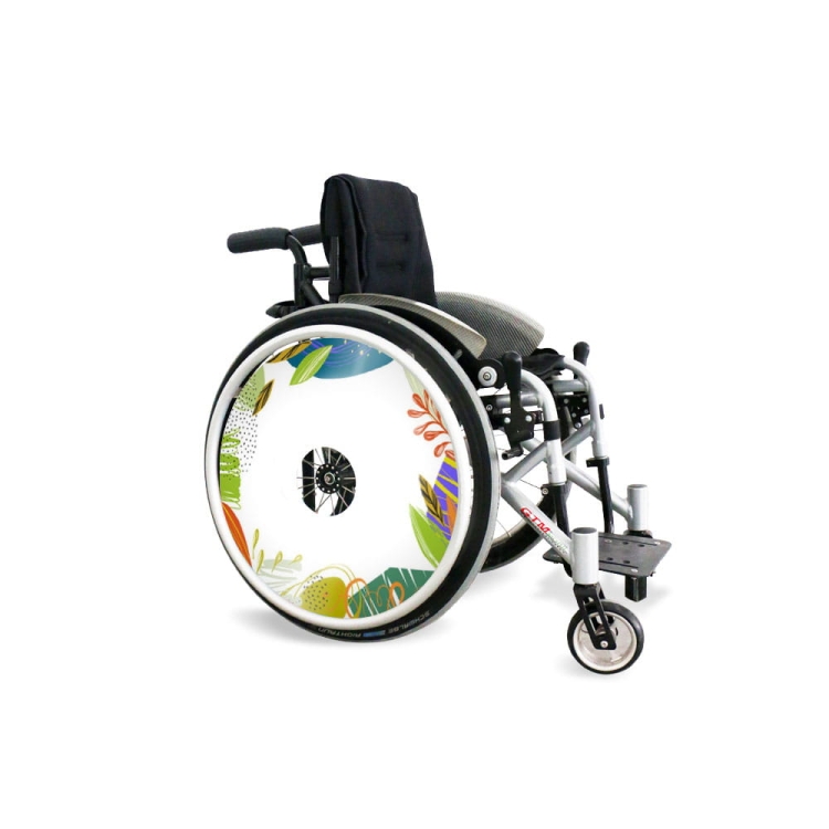 Wheel covers Colorful pattern no.1