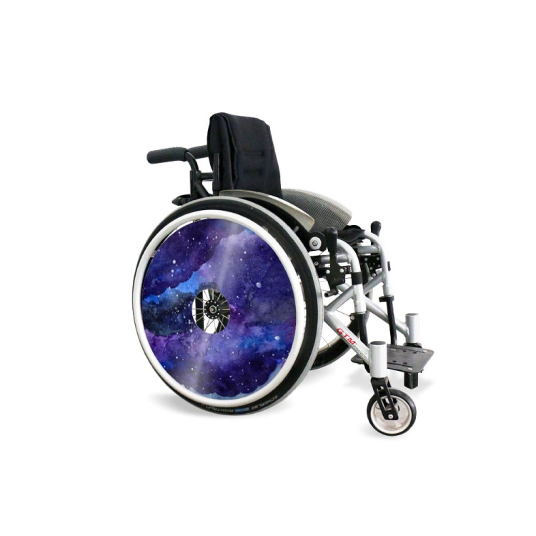 Wheel covers Watercolor space