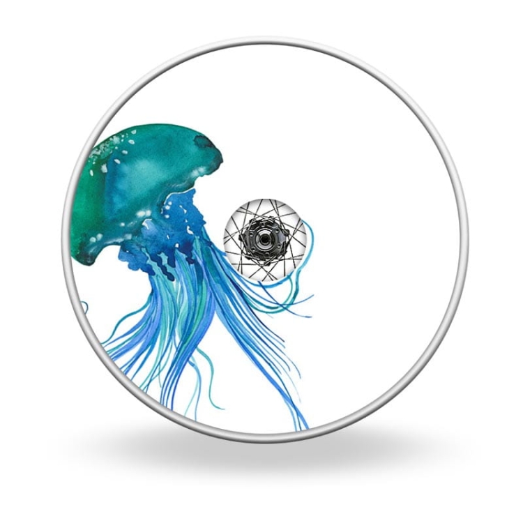 Wheel covers Jellyfish
