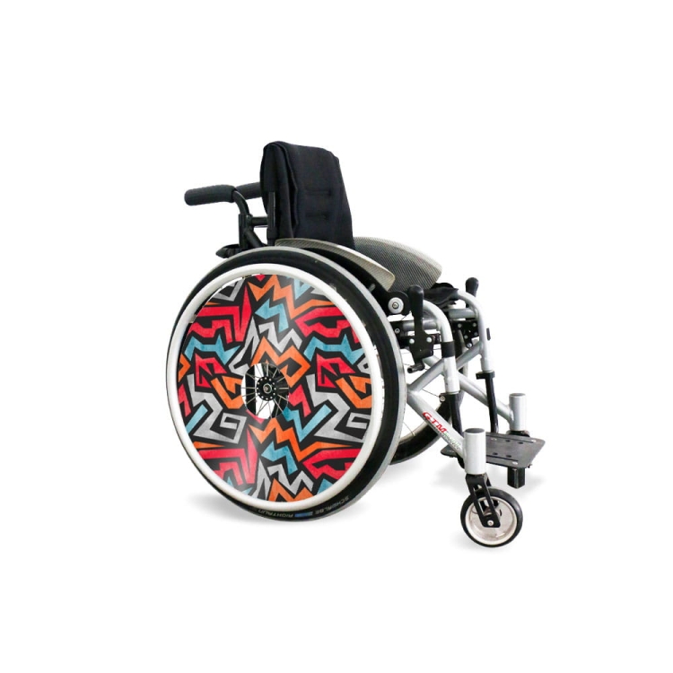 Wheel covers Crazy zigzag