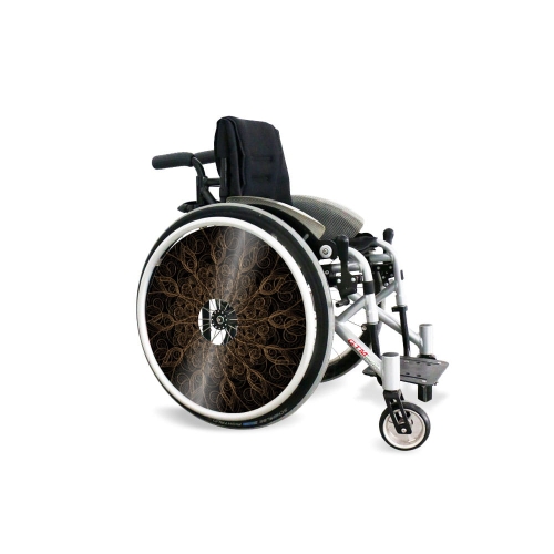 Wheel covers Golden ornament