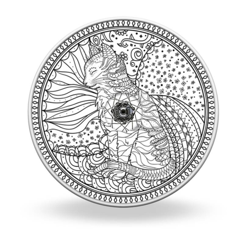 Wheel covers Ethnic cat