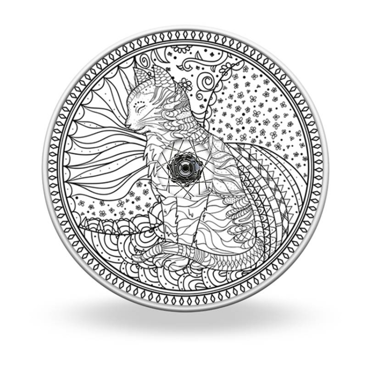 Wheel covers Ethnic cat