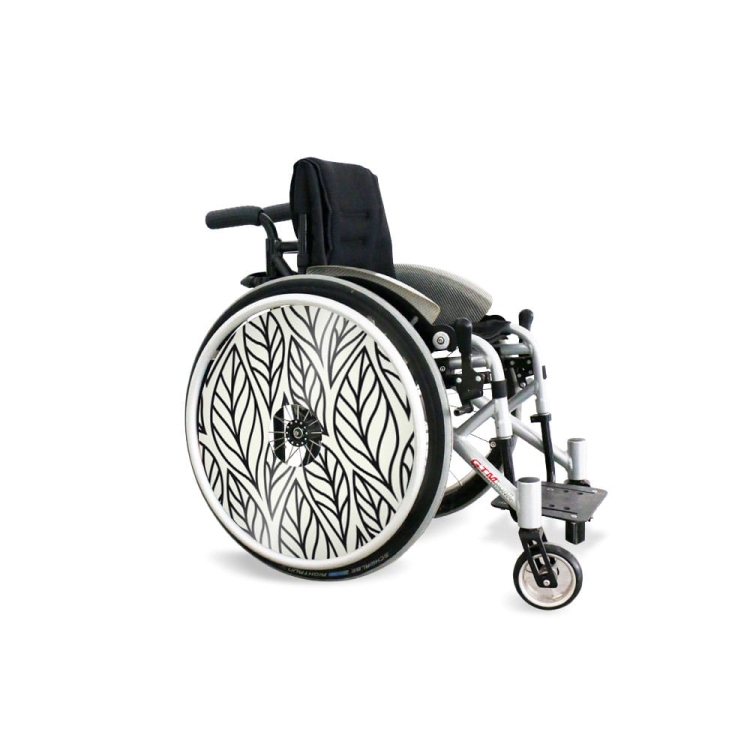 Wheel covers Black leaves
