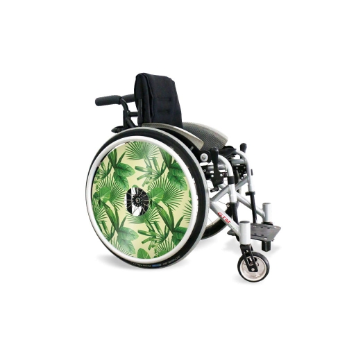 Wheel covers Tropical leaves no.1