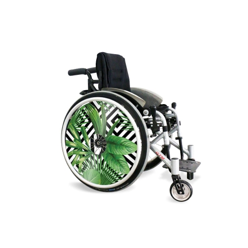 Wheel covers Tropical leaves no.2