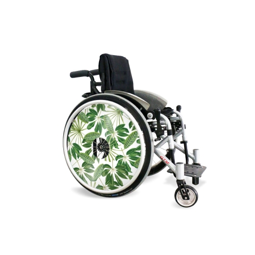 Wheel covers Tropical leaves no.4