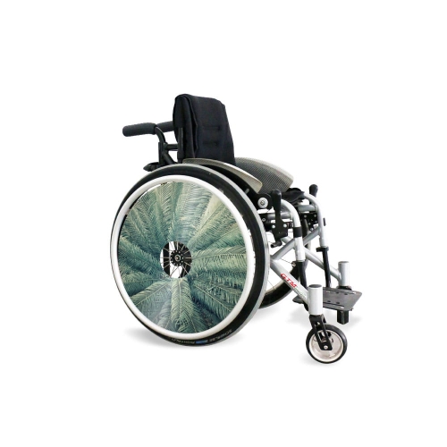 Wheel covers Palm leaves