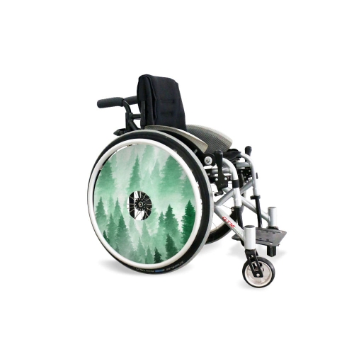 Wheel covers Green forest