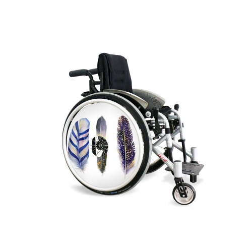 Wheel covers Feathers