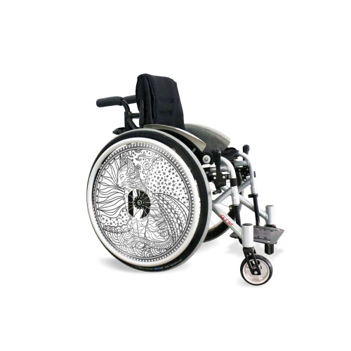 Wheel covers Ethnic cat