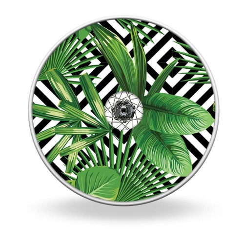 Wheel covers Tropical leaves no.2
