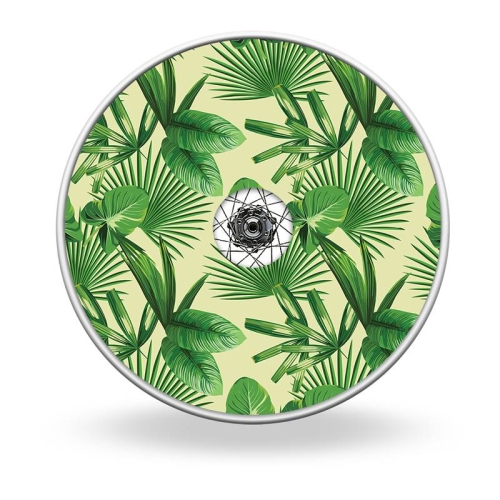 Wheel covers Tropical leaves no.1