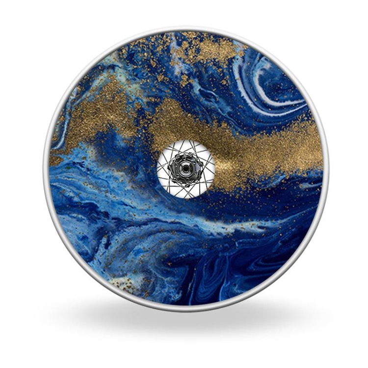 Wheel covers Blue marble