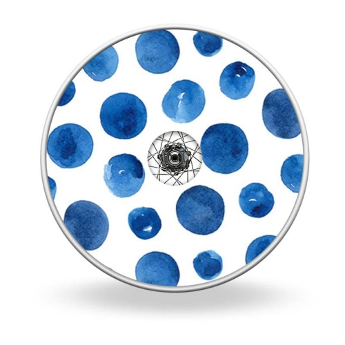 Wheel covers Blue dot