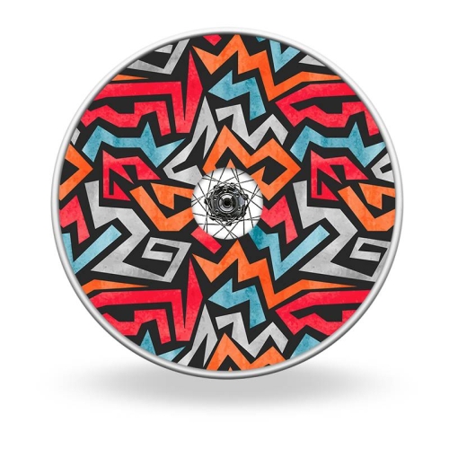 Wheel covers Crazy zigzag