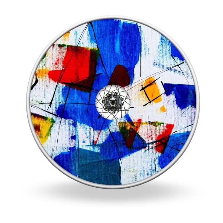 Wheel covers Abstract no.4