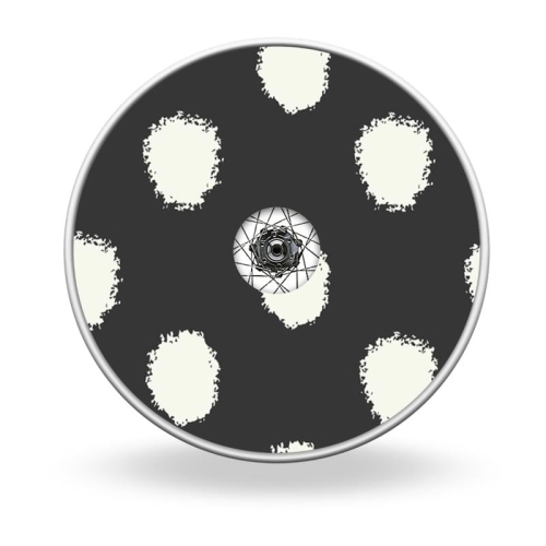 Wheel covers White dot