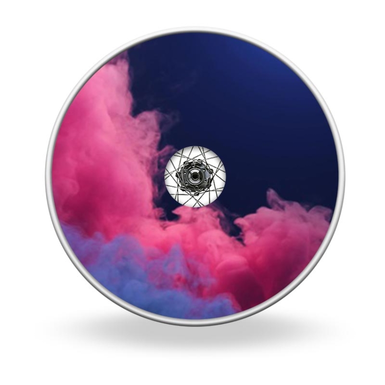 Wheel covers Colorful smoke no.1