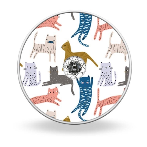 Wheel covers Cats