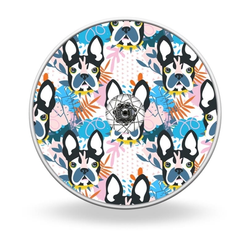 Wheel covers Little dog