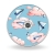 Wheel covers Paper airplanes
